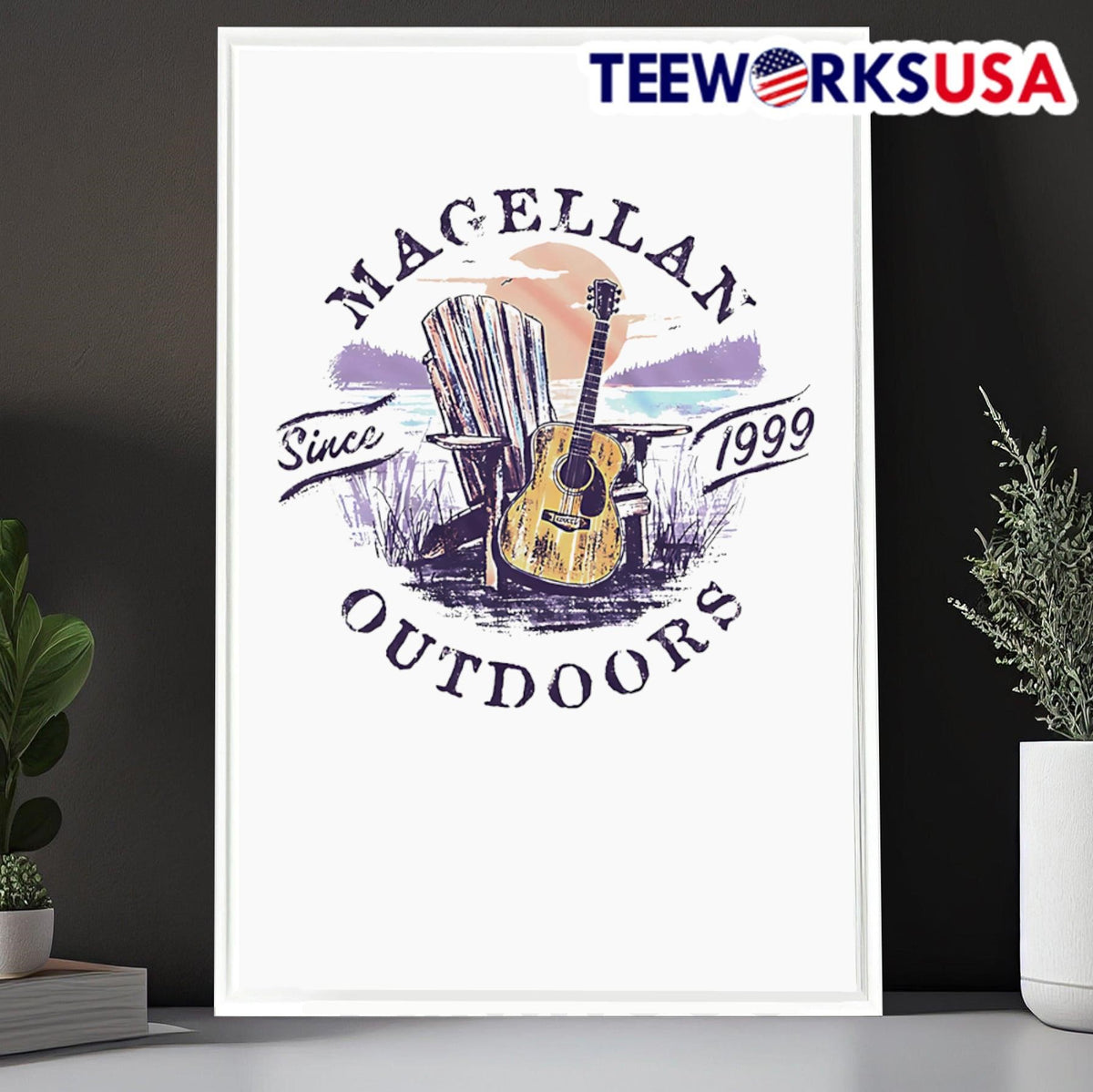Magellan Outdoors Lakeside Guitar - Adult & Kids T-Shirts, Sweatshirts & Hoodies apparel design preview 6