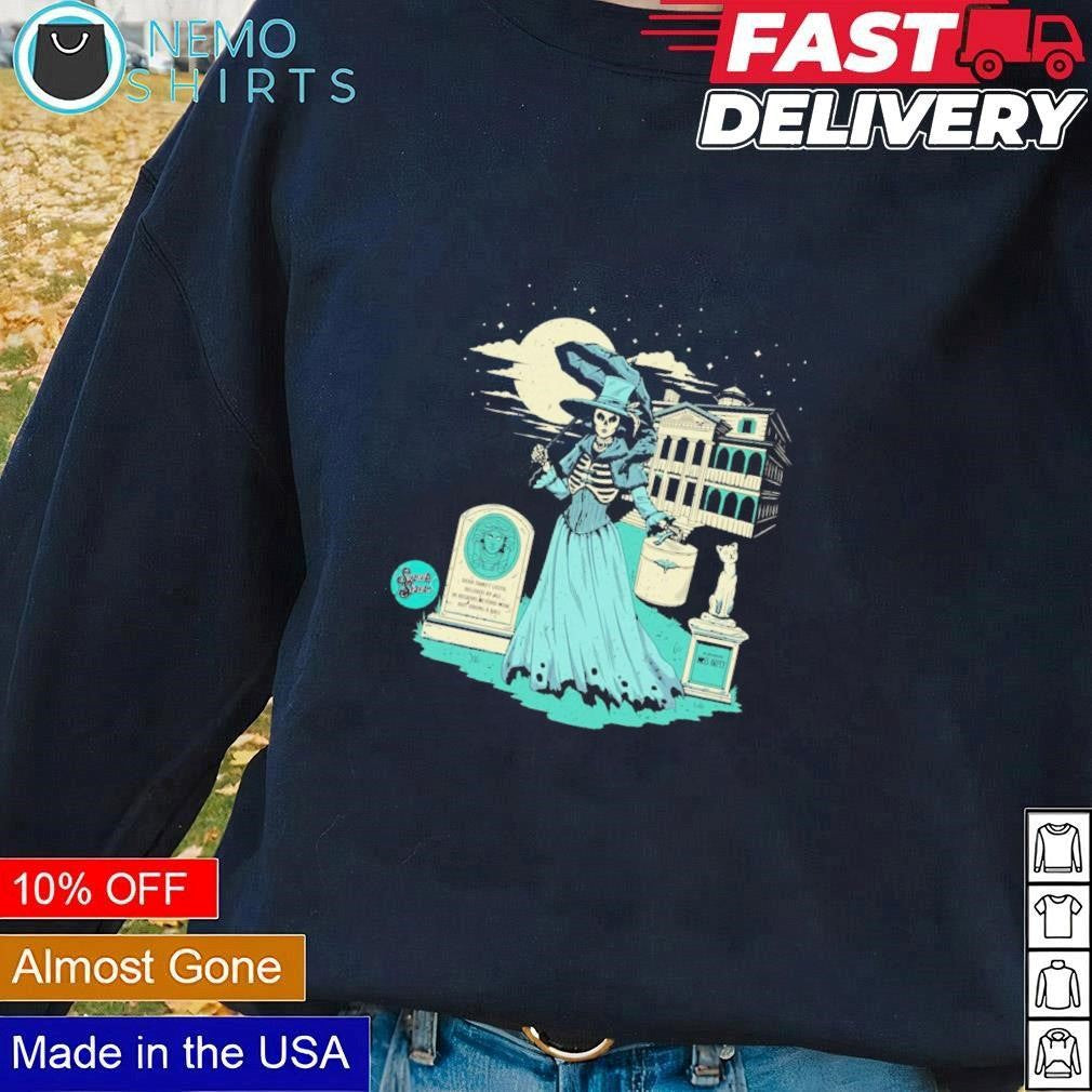 Lady Hatbox ghost - Adult & Kids T-Shirts, Sweatshirts & Hoodies apparel design preview 1