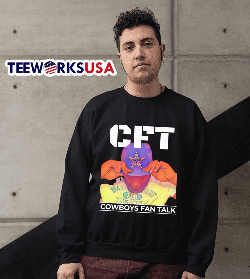 CFT Cowboys fan talk - Adult & Kids T-Shirts, Sweatshirts & Hoodies apparel design preview 3