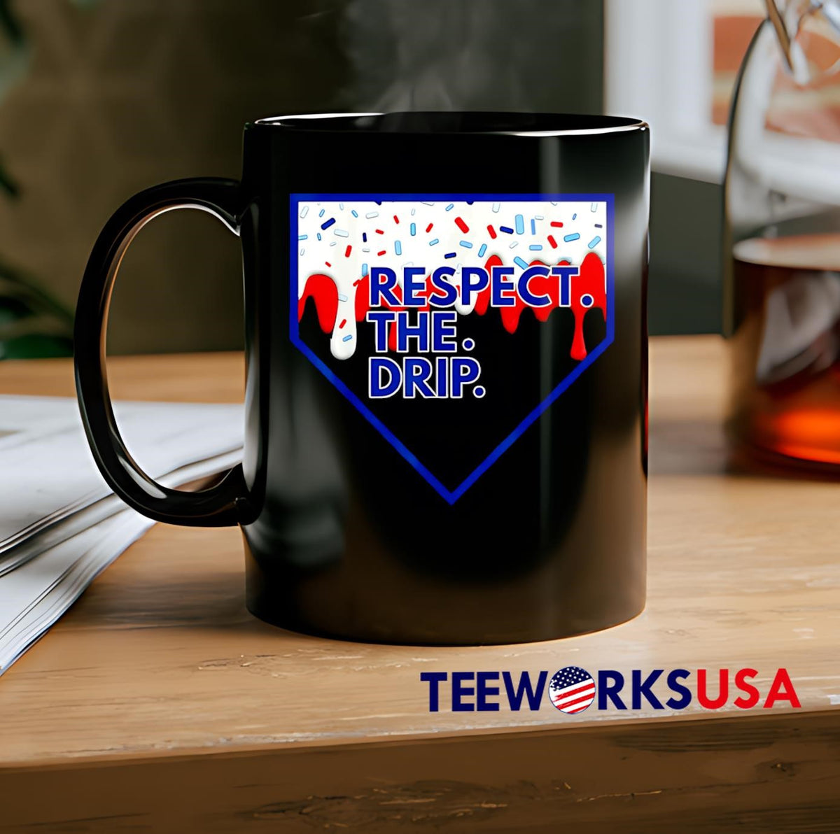 Respect The Drip baseball - Adult & Kids T-Shirts, Sweatshirts & Hoodies apparel design preview 2
