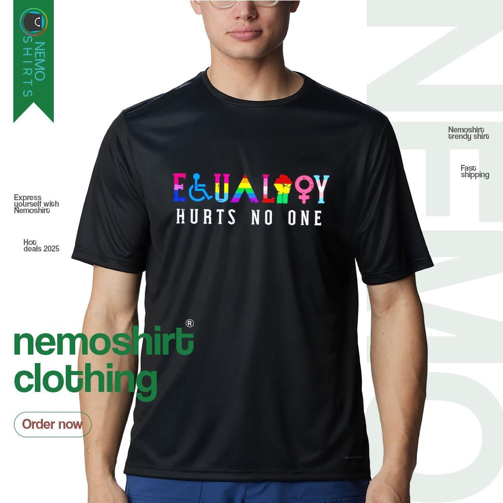 Equality hurts no one LGBT - Adult & Kids T-Shirts, Sweatshirts & Hoodies apparel design preview 1