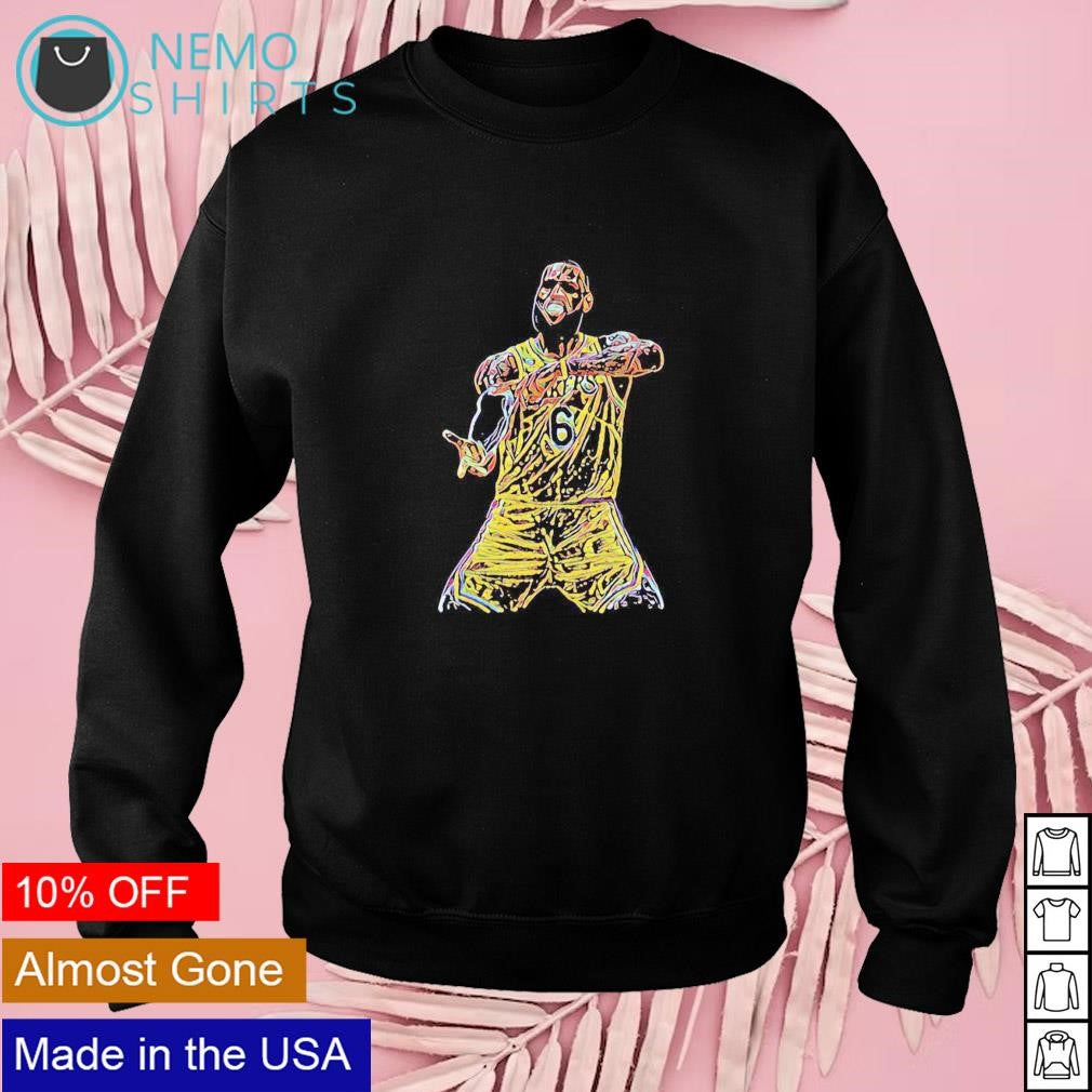 Ice in his veins LeBron James LA Lakers - Adult & Kids T-Shirts, Sweatshirts & Hoodies apparel design preview 3
