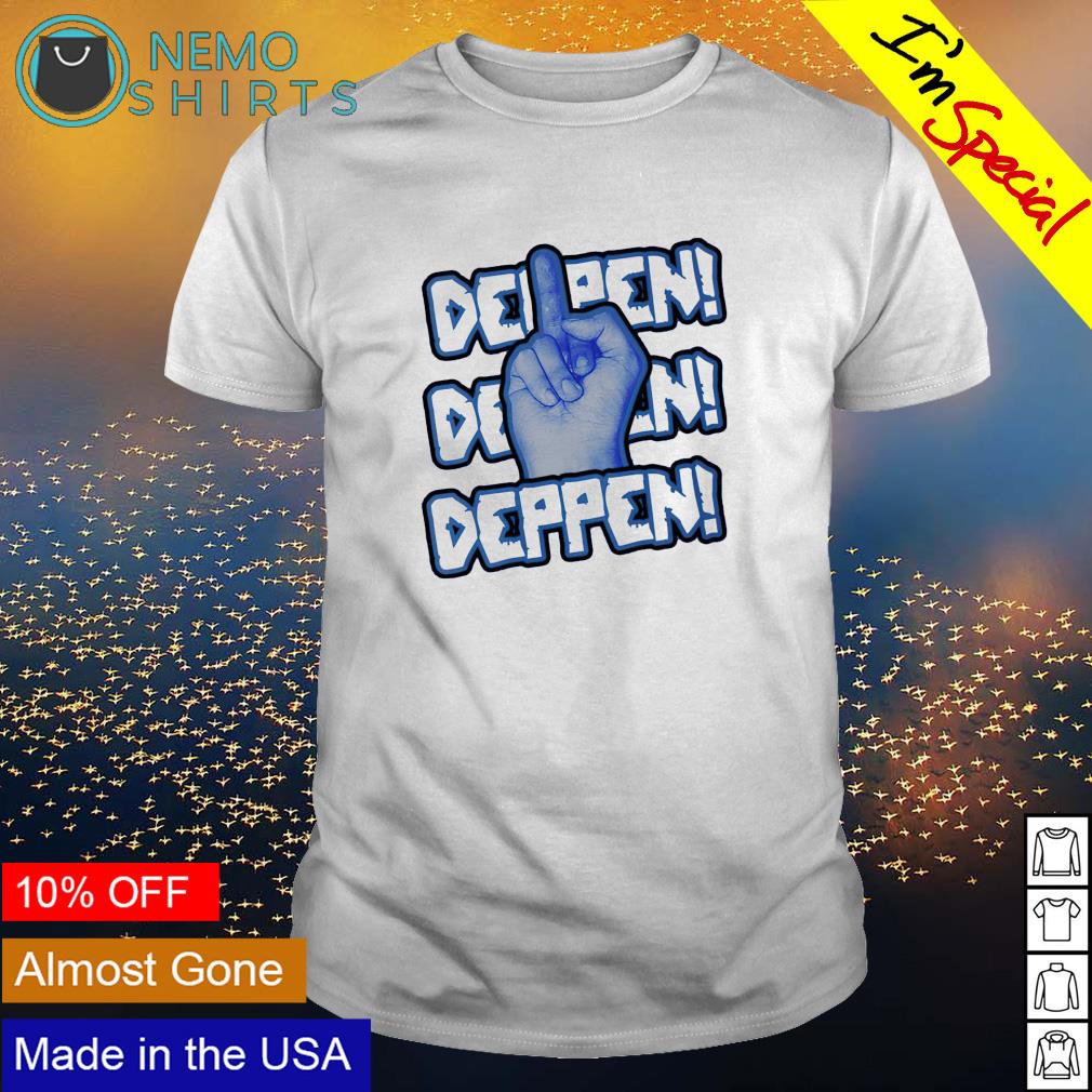 Tony Deppen middle finger up - Adult & Kids T-Shirts, Sweatshirts & Hoodies apparel design preview 1