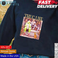 Thug Life Christmas characters - Adult & Kids T-Shirts, Sweatshirts & Hoodies apparel design preview 1