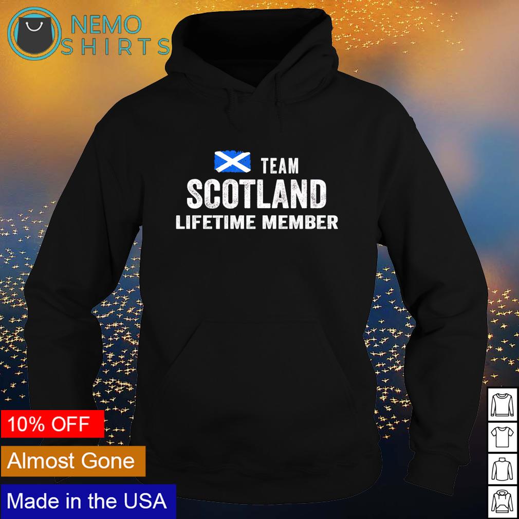 Team Scotland lifetime member - Adult & Kids T-Shirts, Sweatshirts & Hoodies apparel design preview 2
