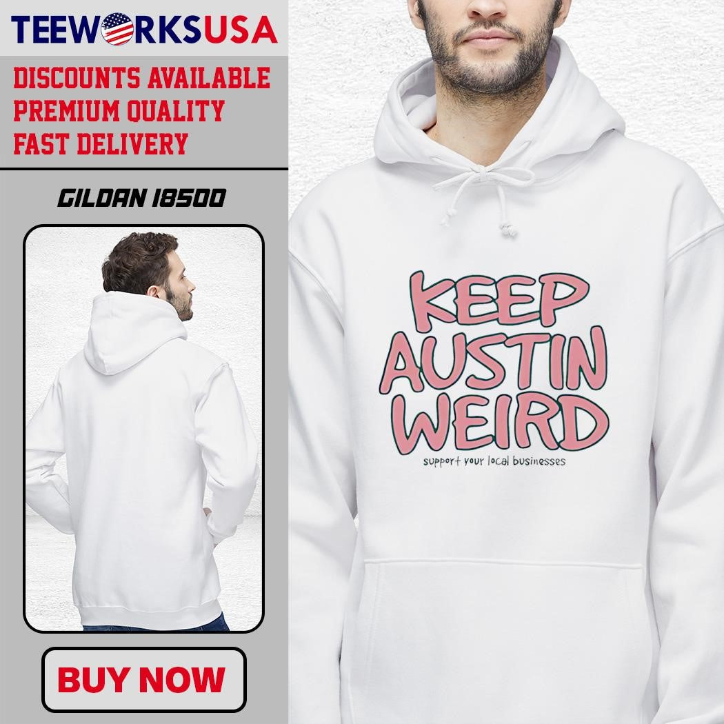 Keep Austin Weird - Adult & Kids T-Shirts, Sweatshirts & Hoodies apparel design preview 2