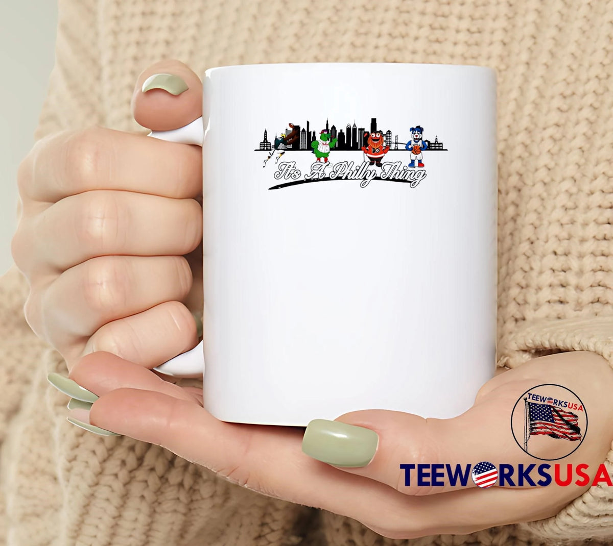 Philadelphia Sports Mascots It Is a Philly Thing - Adult & Kids T-Shirts, Sweatshirts & Hoodies apparel design preview 4