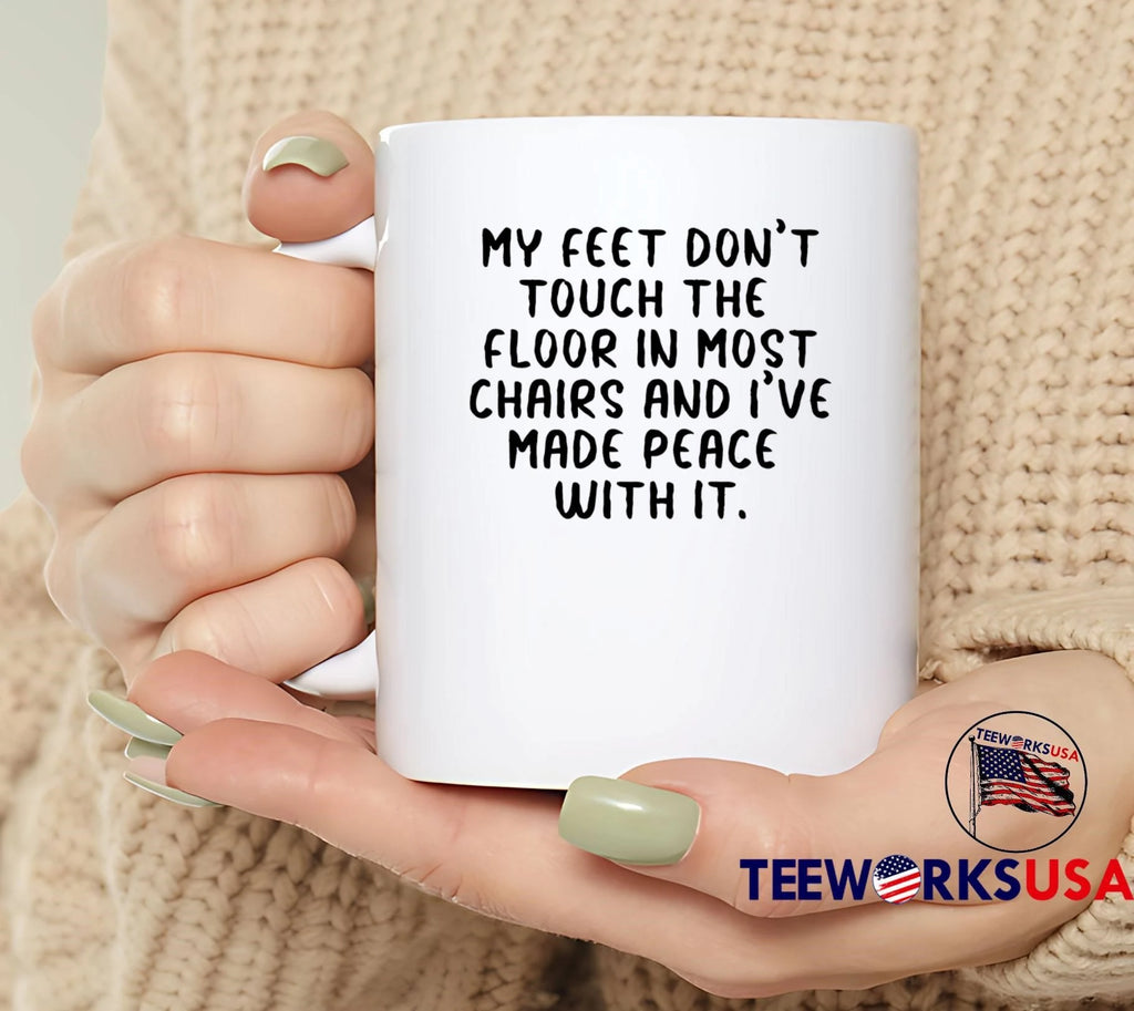 Short Stature Apparel My Feet Dont Touch The Floor In - Adult & Kids T-Shirts, Sweatshirts & Hoodies apparel design preview 4