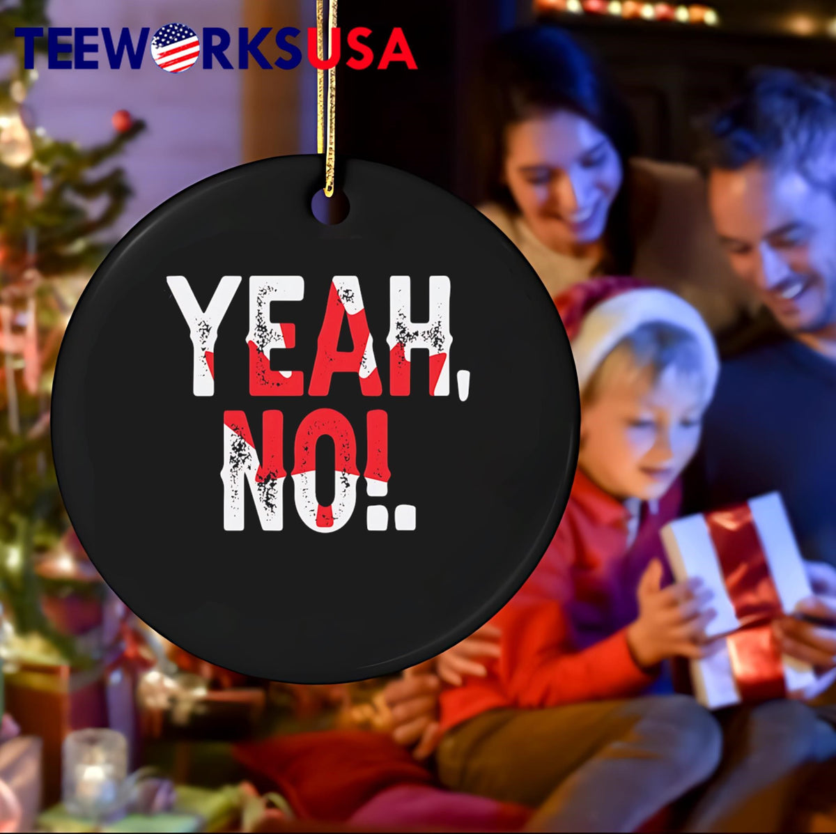 Yeah no Canada day flag - Adult & Kids T-Shirts, Sweatshirts & Hoodies apparel design preview 4