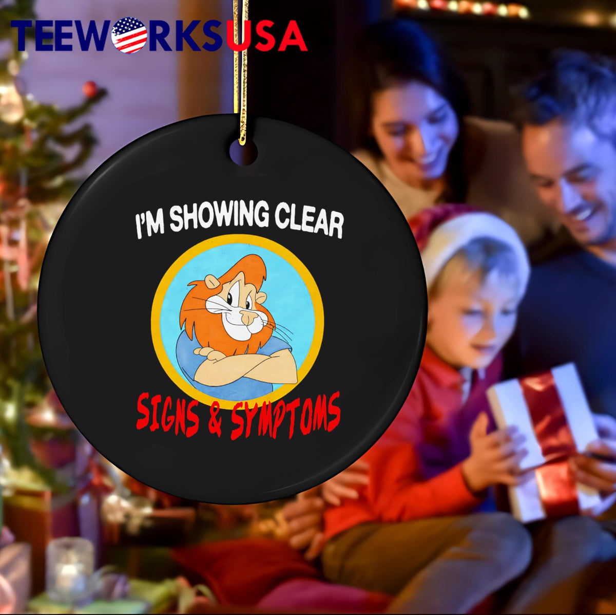 I'm showing clear signs and symptoms - Adult & Kids T-Shirts, Sweatshirts & Hoodies apparel design preview 4