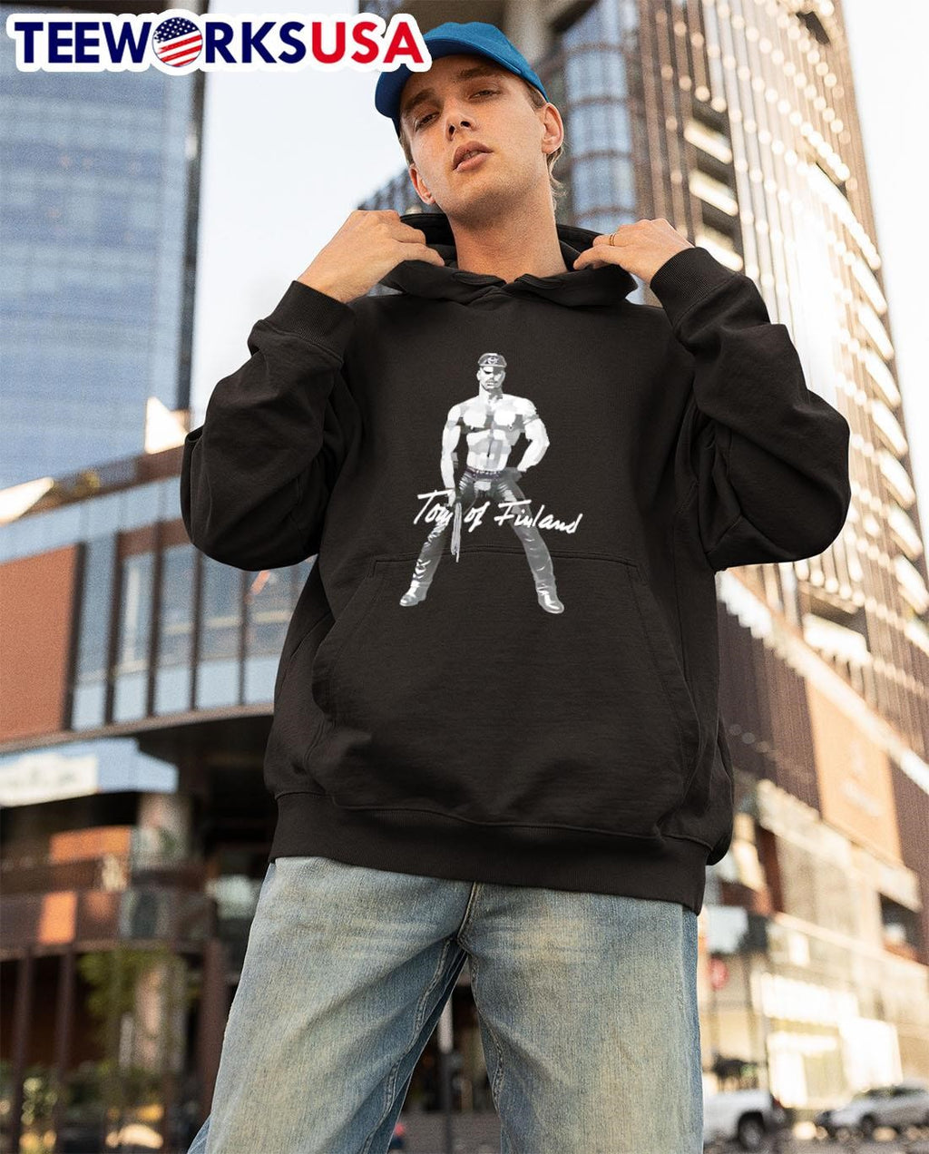Hunt's Gay tom of Finland - Adult & Kids T-Shirts, Sweatshirts & Hoodies apparel design preview 3