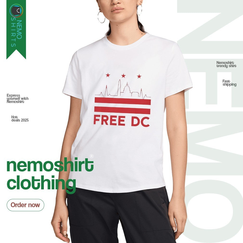 Free DC washington city skyline - Adult & Kids T-Shirts, Sweatshirts & Hoodies apparel design preview 3
