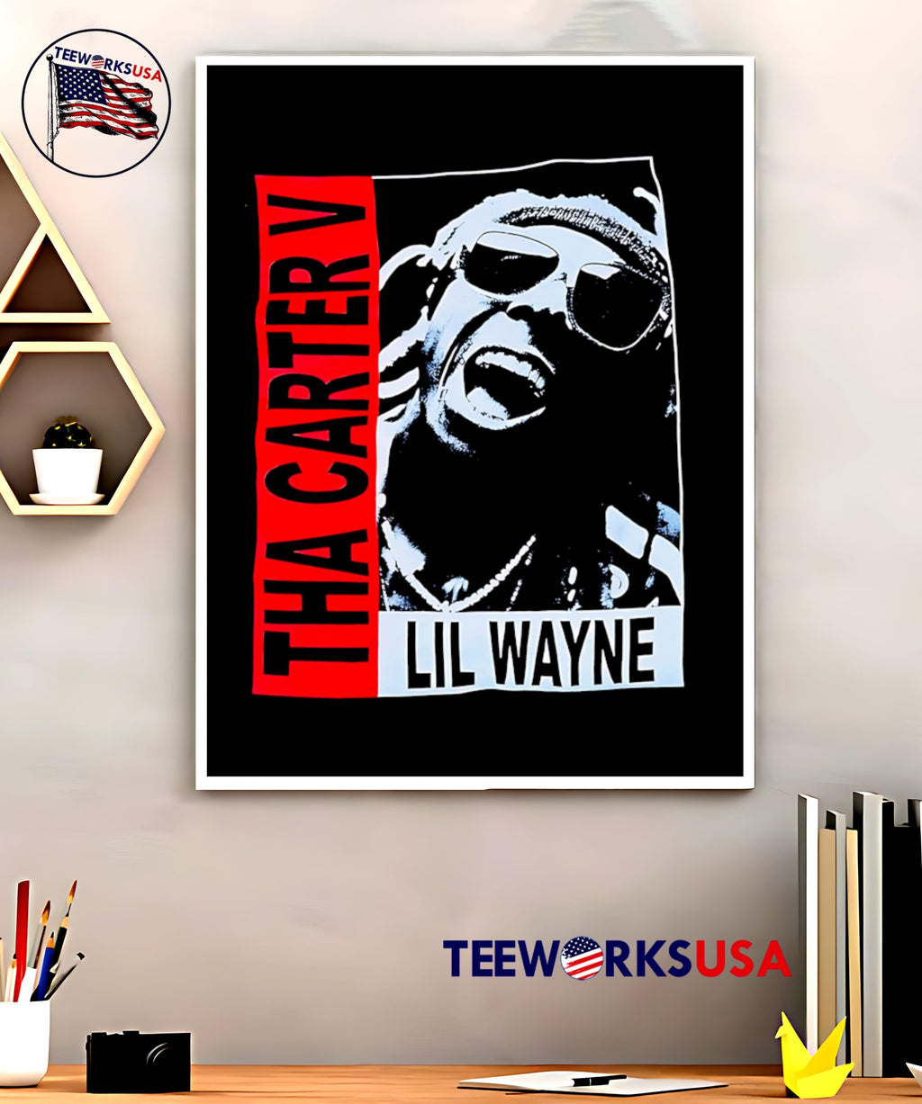 Lil Wayne Tha Carter V retro - Adult & Kids T-Shirts, Sweatshirts & Hoodies apparel design preview 5