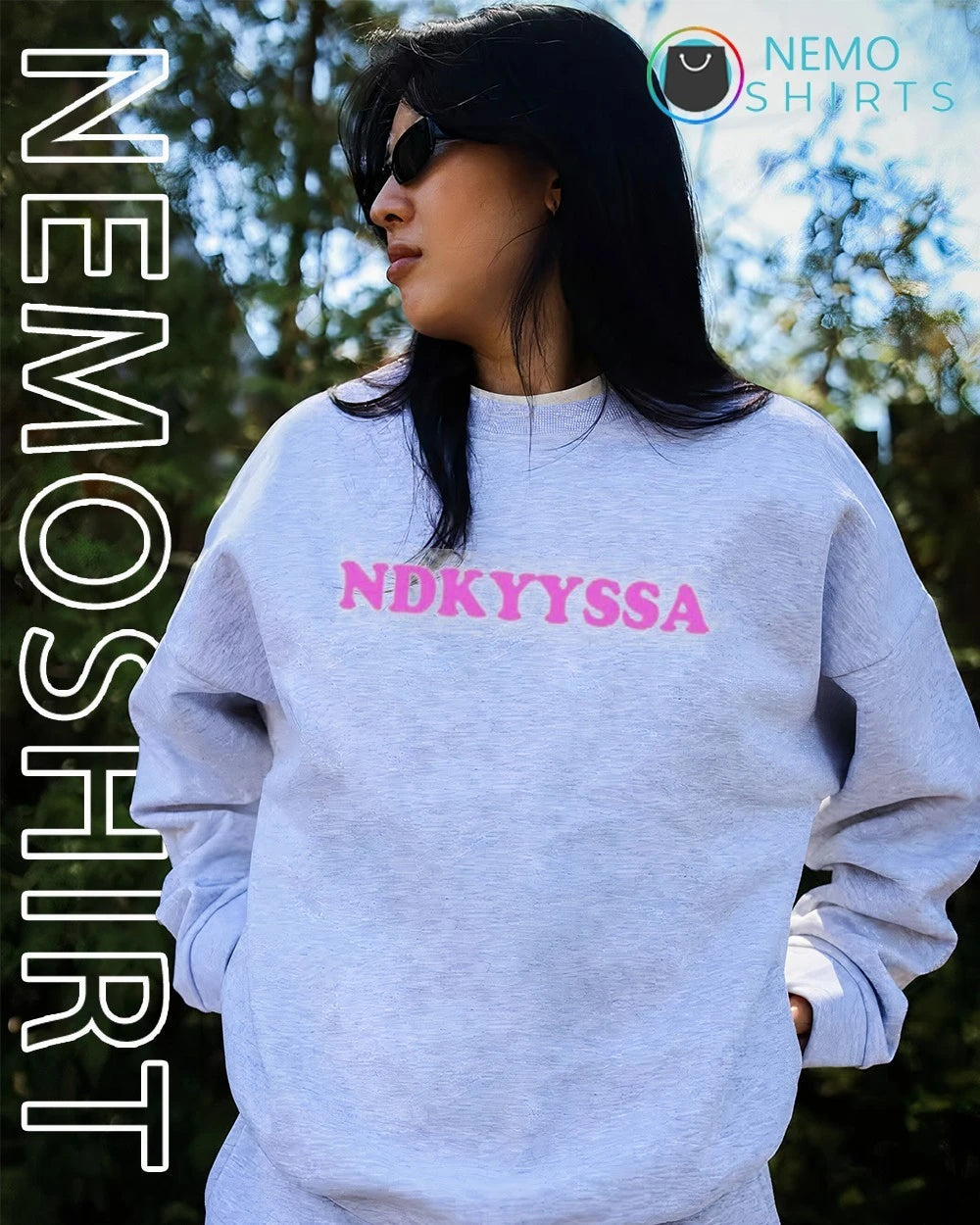 Ndkyyssa Typography Text - Adult & Kids T-Shirts, Sweatshirts & Hoodies apparel design preview 4