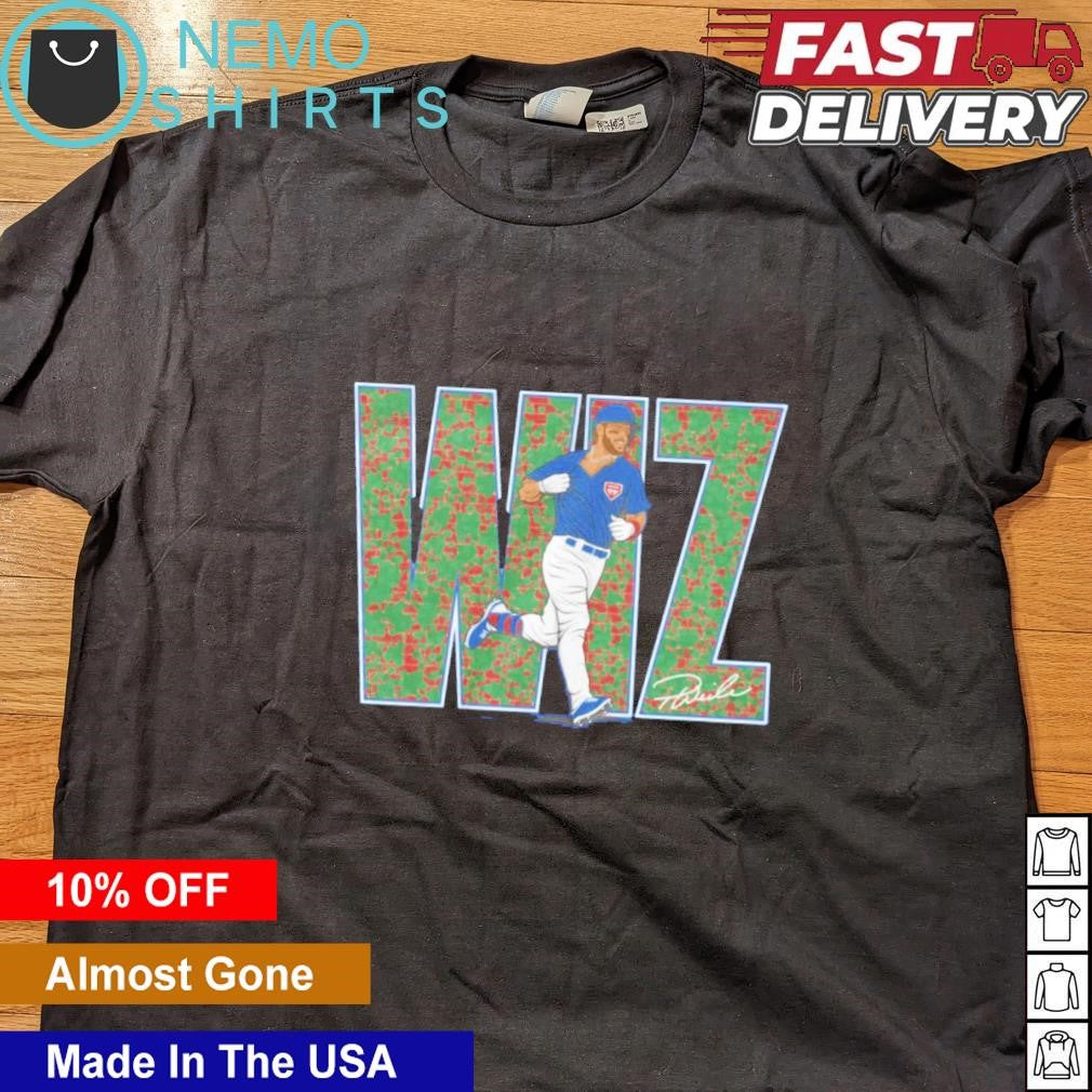 WIZ Patrick Wisdom Chicago Cubs signature - Adult & Kids T-Shirts, Sweatshirts & Hoodies apparel design preview 4