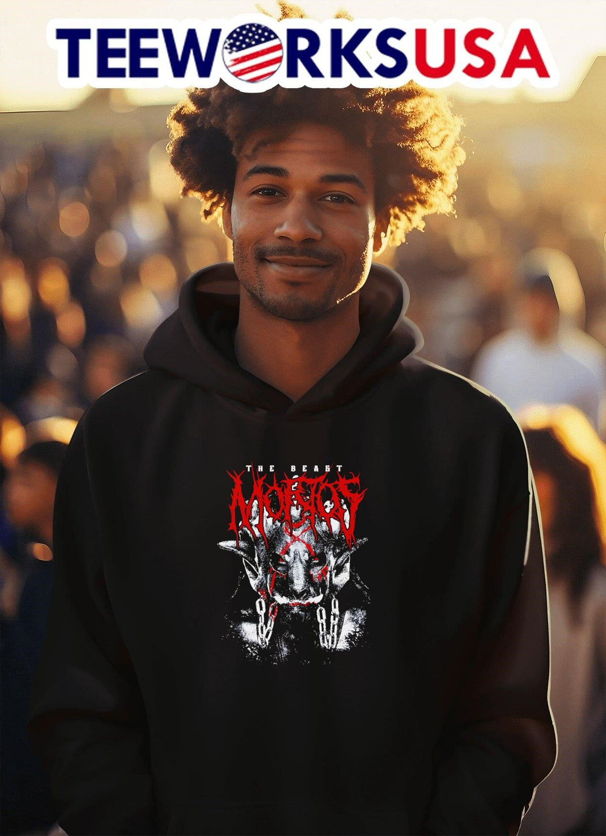 The Beast Mortos Unleashed - Adult & Kids T-Shirts, Sweatshirts & Hoodies apparel design preview 2
