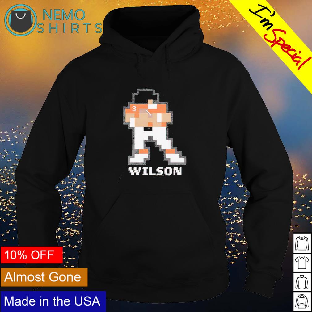 Russell Wilson 8-Bit - Adult & Kids T-Shirts, Sweatshirts & Hoodies apparel design preview 2