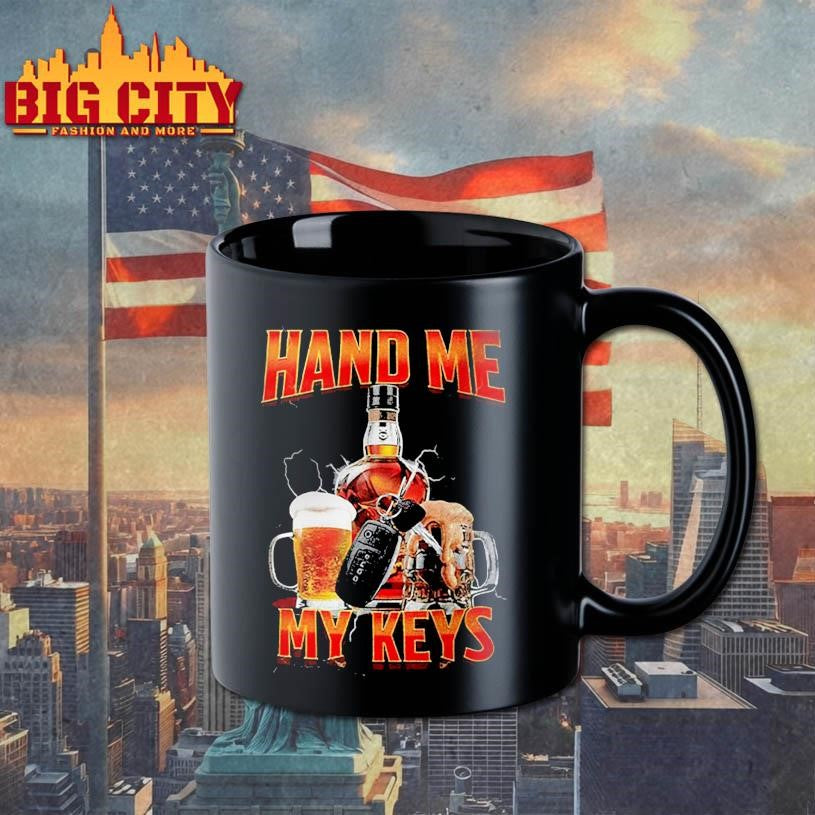 Hand Me The Keys - Adult & Kids T-Shirts, Sweatshirts & Hoodies apparel design preview 3