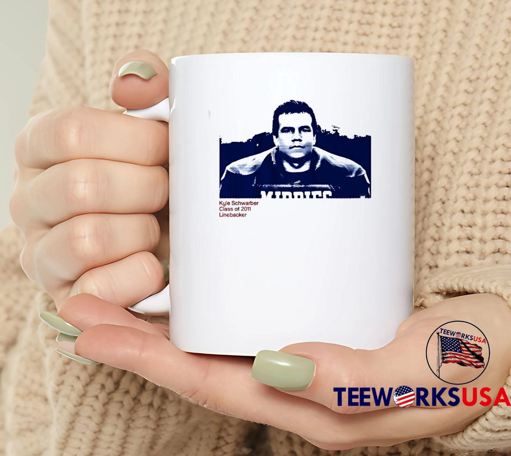 Middies Kyle Schwarber Class Of 2011 Linebacker Blue - Adult & Kids T-Shirts, Sweatshirts & Hoodies apparel design preview 4