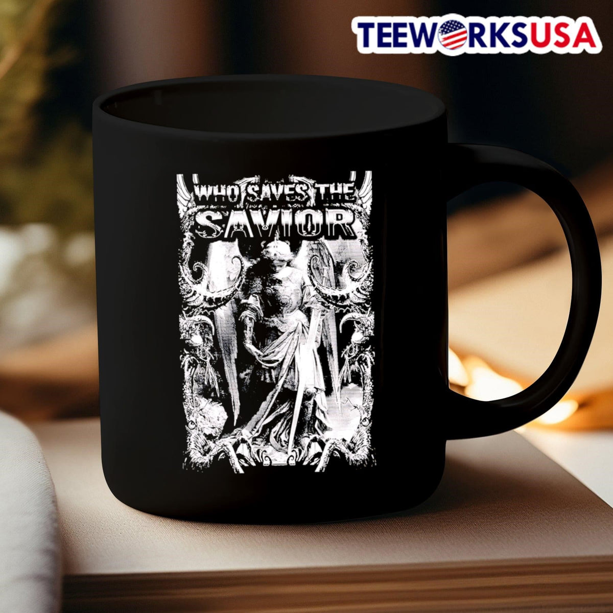 Angel who saves the savior - Adult & Kids T-Shirts, Sweatshirts & Hoodies apparel design preview 3