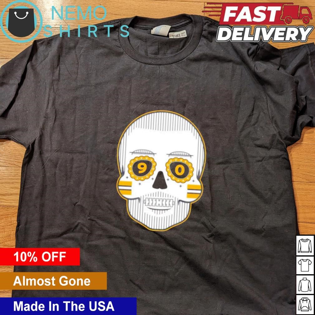 TJ Watt Pittsburgh Steelers sugar skull - Adult & Kids T-Shirts, Sweatshirts & Hoodies apparel design preview 4