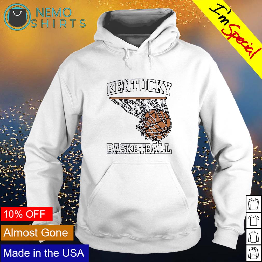 Kentucky Basketball hoop swoosh - Adult & Kids T-Shirts, Sweatshirts & Hoodies apparel design preview 2