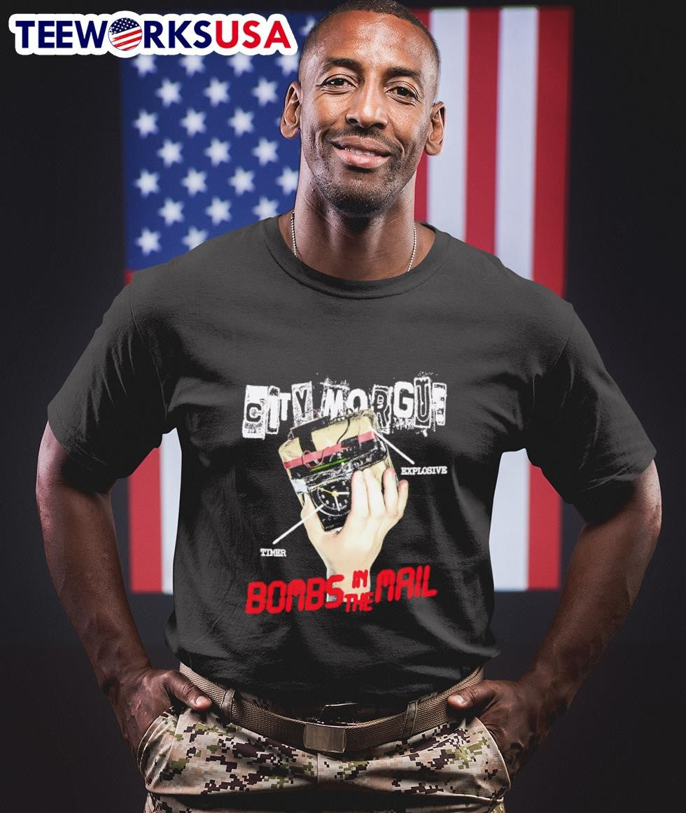Bombs in the mail timer - Adult & Kids T-Shirts, Sweatshirts & Hoodies apparel design preview 1