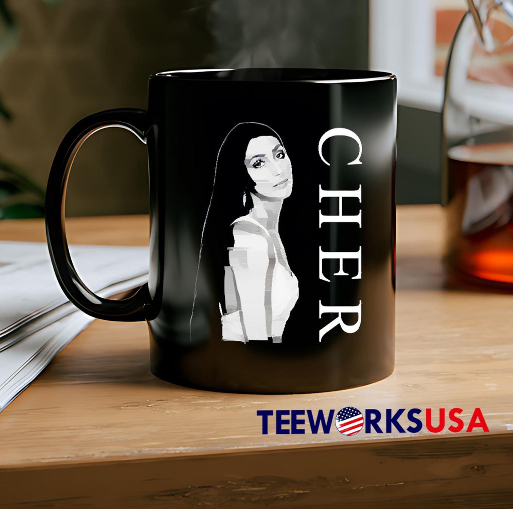 Cher Band Music Minimalist - Adult & Kids T-Shirts, Sweatshirts & Hoodies apparel design preview 2