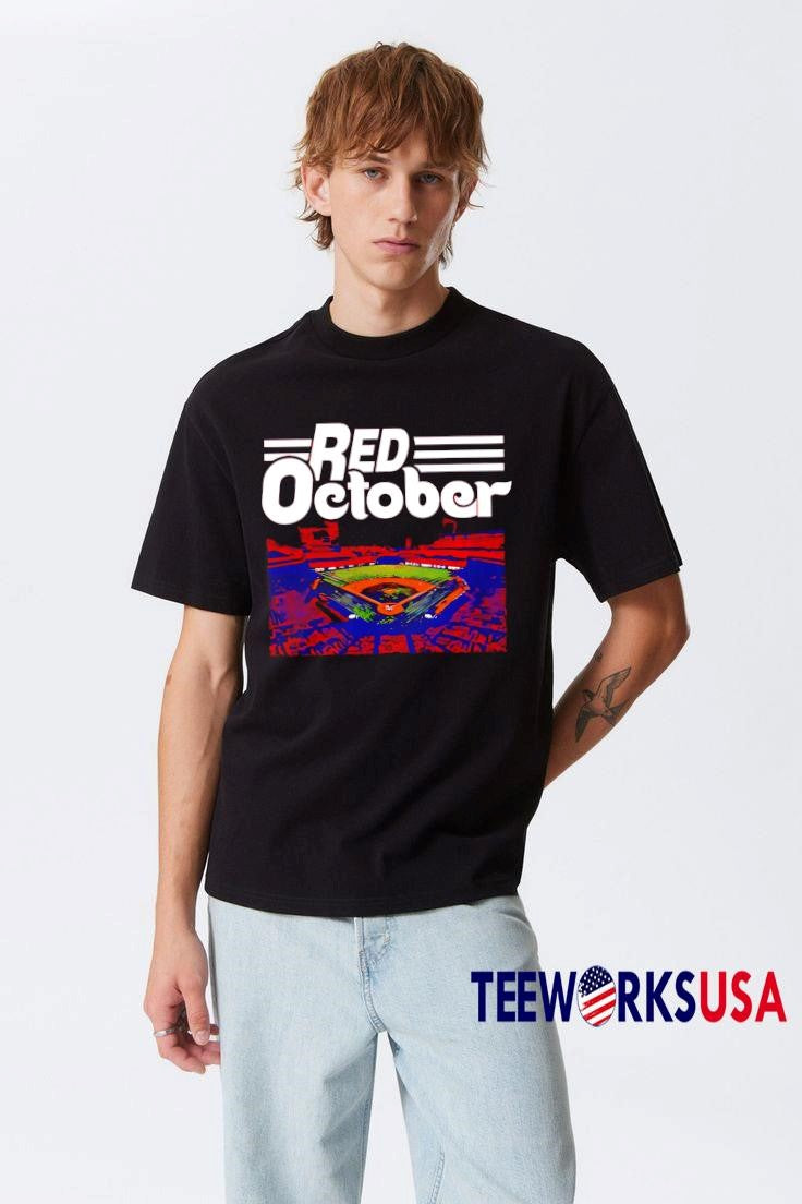 Red October Stadium - Adult & Kids T-Shirts, Sweatshirts & Hoodies apparel design preview 3