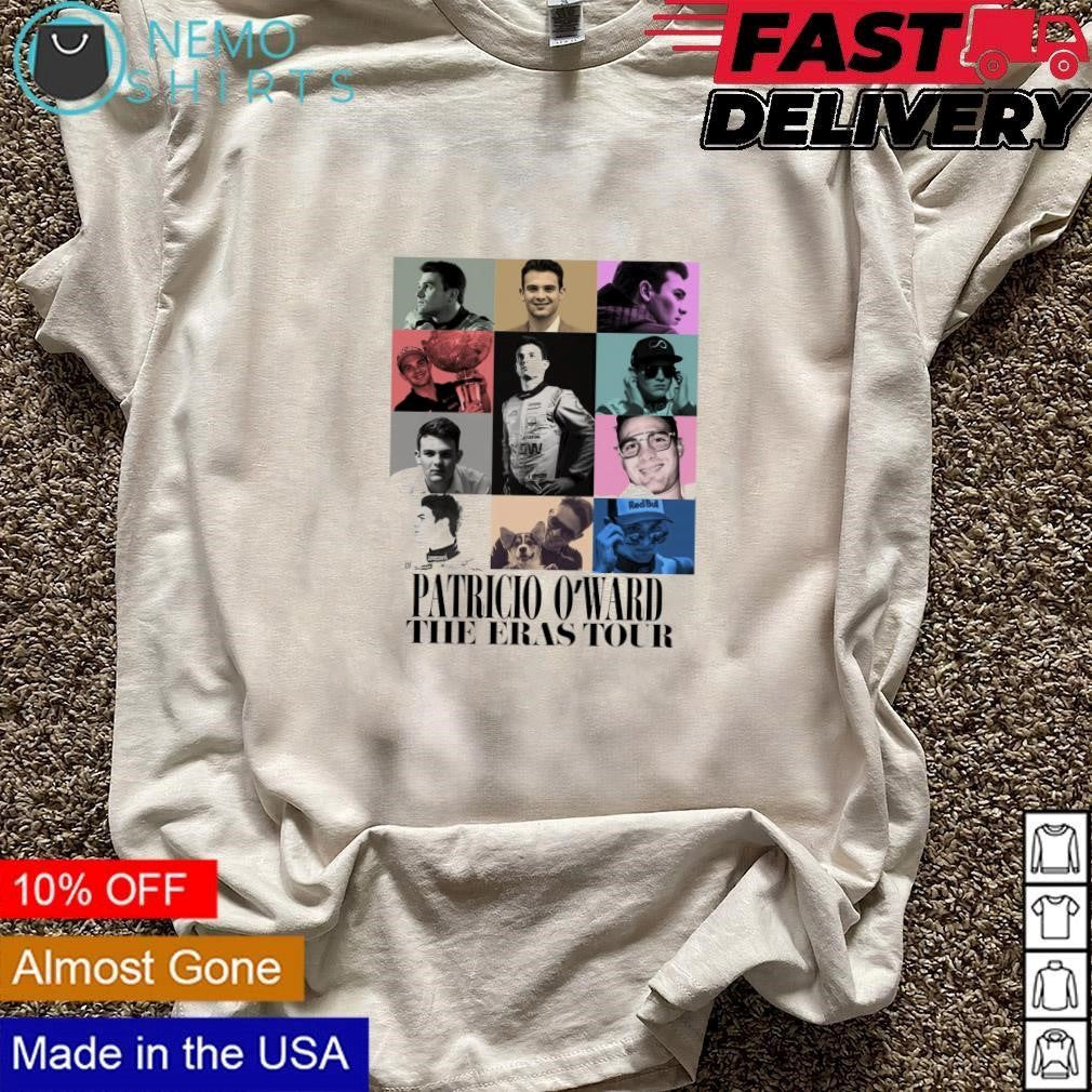 Patricio O'ward the eras tour - Adult & Kids T-Shirts, Sweatshirts & Hoodies apparel design preview 3