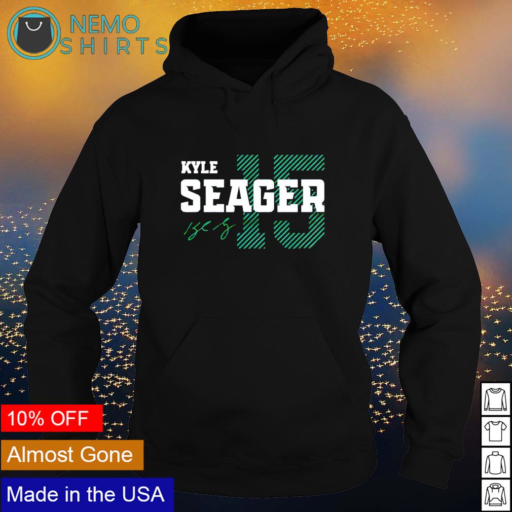 Seattle 15 Kyle Seager signature - Adult & Kids T-Shirts, Sweatshirts & Hoodies apparel design preview 2