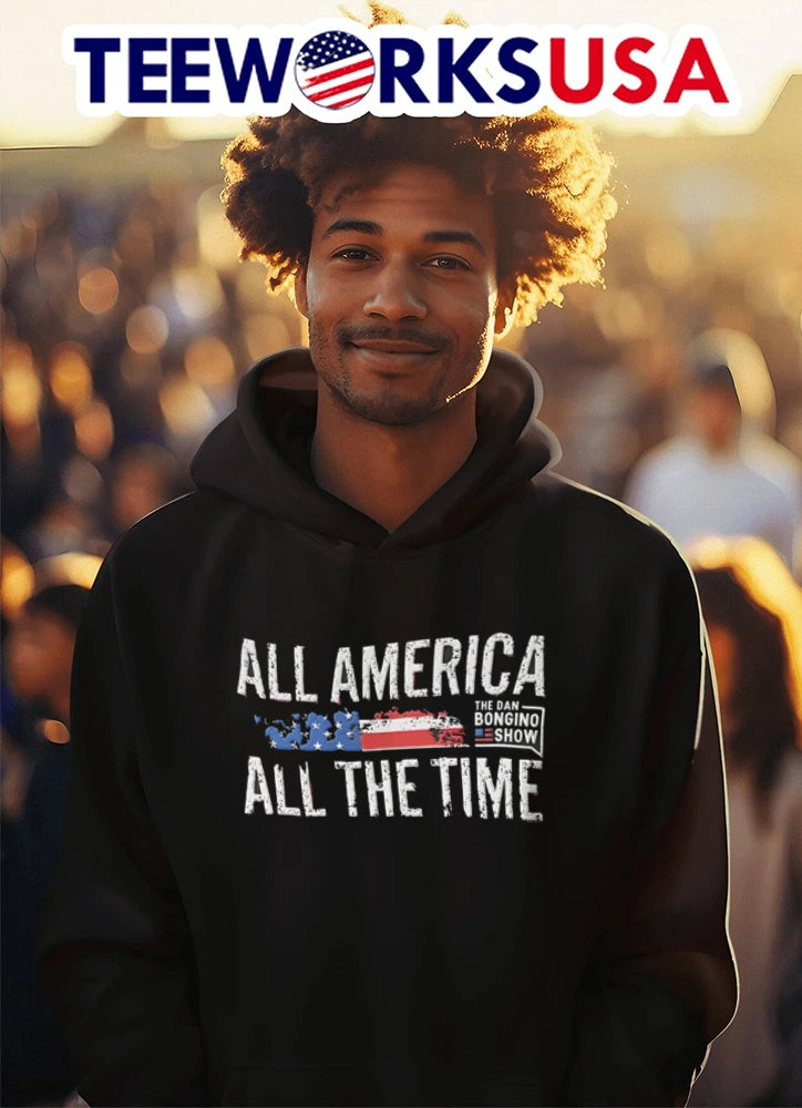 All America The Time - Adult & Kids T-Shirts, Sweatshirts & Hoodies apparel design preview 3