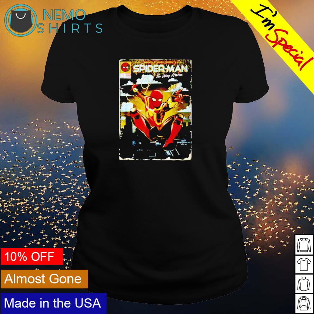 Spider-man no way home comic cover - Adult & Kids T-Shirts, Sweatshirts & Hoodies apparel design preview 3