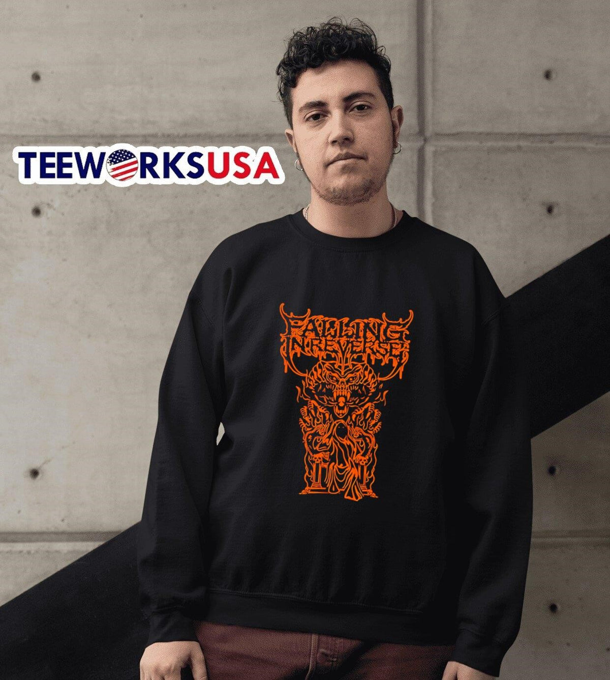 Falling In Reverse titans - Adult & Kids T-Shirts, Sweatshirts & Hoodies apparel design preview 3