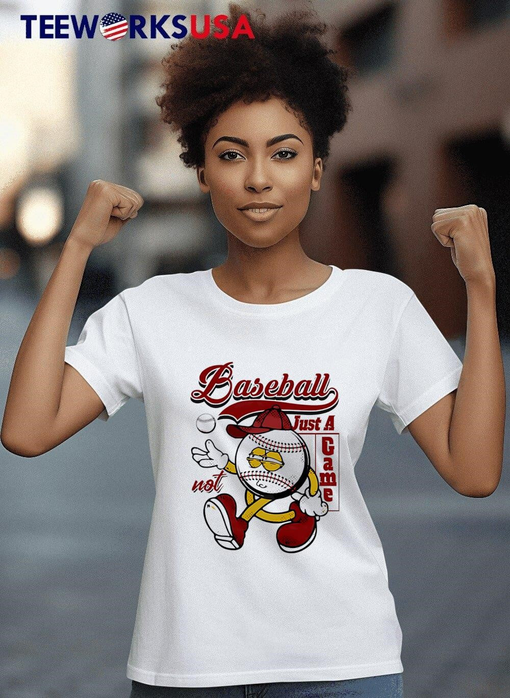 Baseball Just A Game not - Adult & Kids T-Shirts, Sweatshirts & Hoodies apparel design preview 8