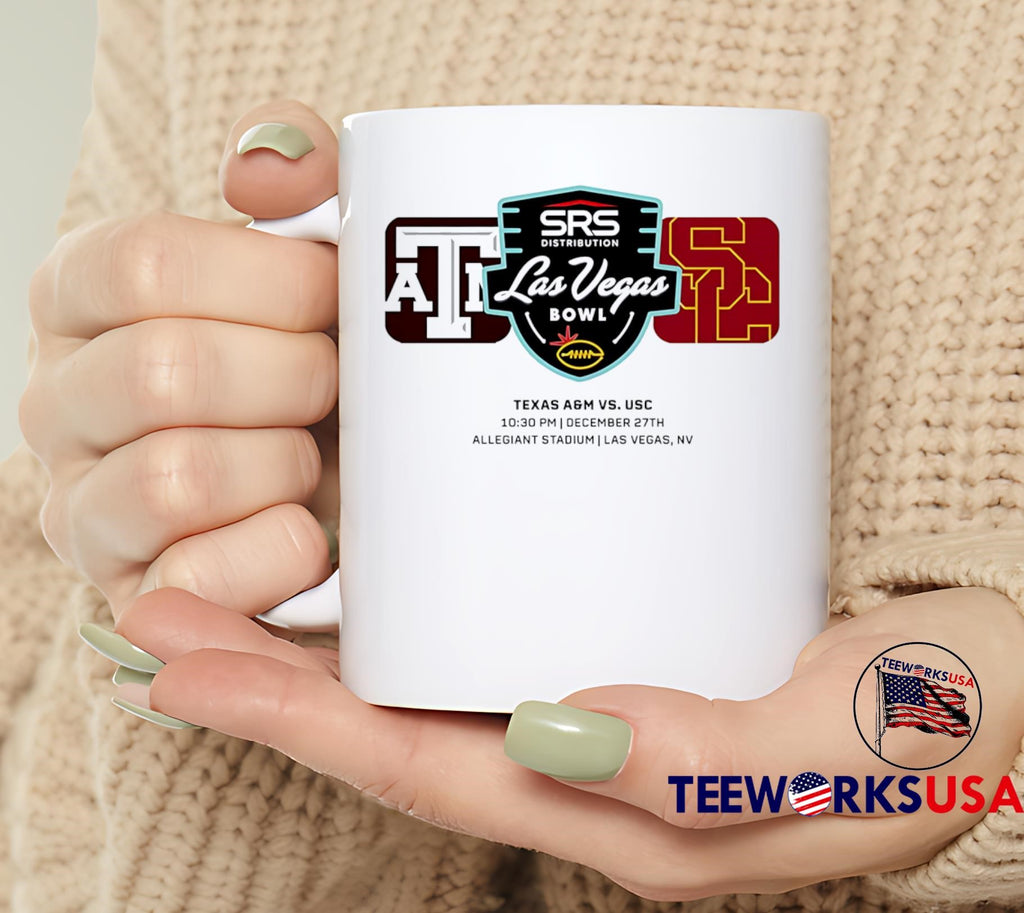 USC Trojans Vs Texas A&M Aggies 2024 Las Vegas Bowl - Adult & Kids T-Shirts, Sweatshirts & Hoodies apparel design preview 6
