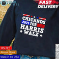 Chicanos for Harris Walz 2024 - Adult & Kids T-Shirts, Sweatshirts & Hoodies apparel design preview 1