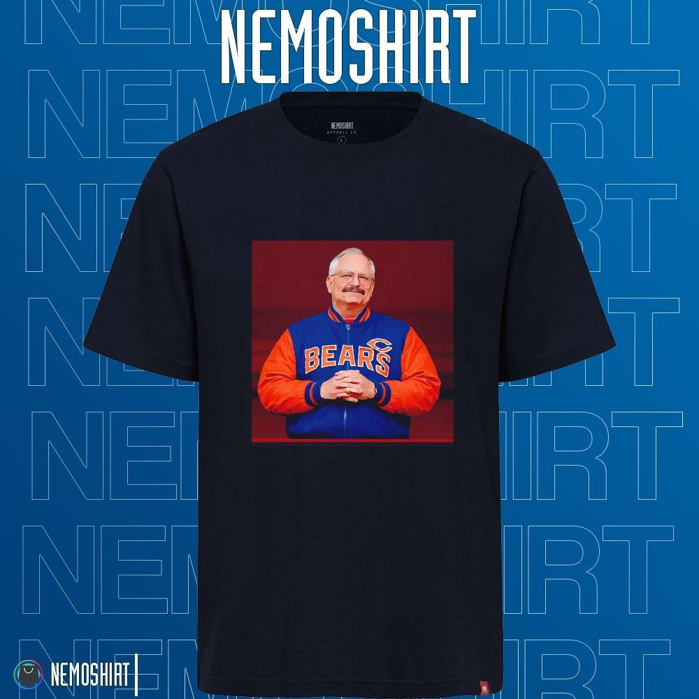 Pope Leo XIV wearing Chicago Bears bomber jacket - Adult & Kids T-Shirts, Sweatshirts & Hoodies apparel design preview 1