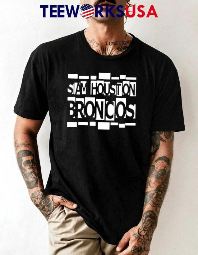 Sam Houston Broncos design style - Adult & Kids T-Shirts, Sweatshirts & Hoodies apparel design preview 1