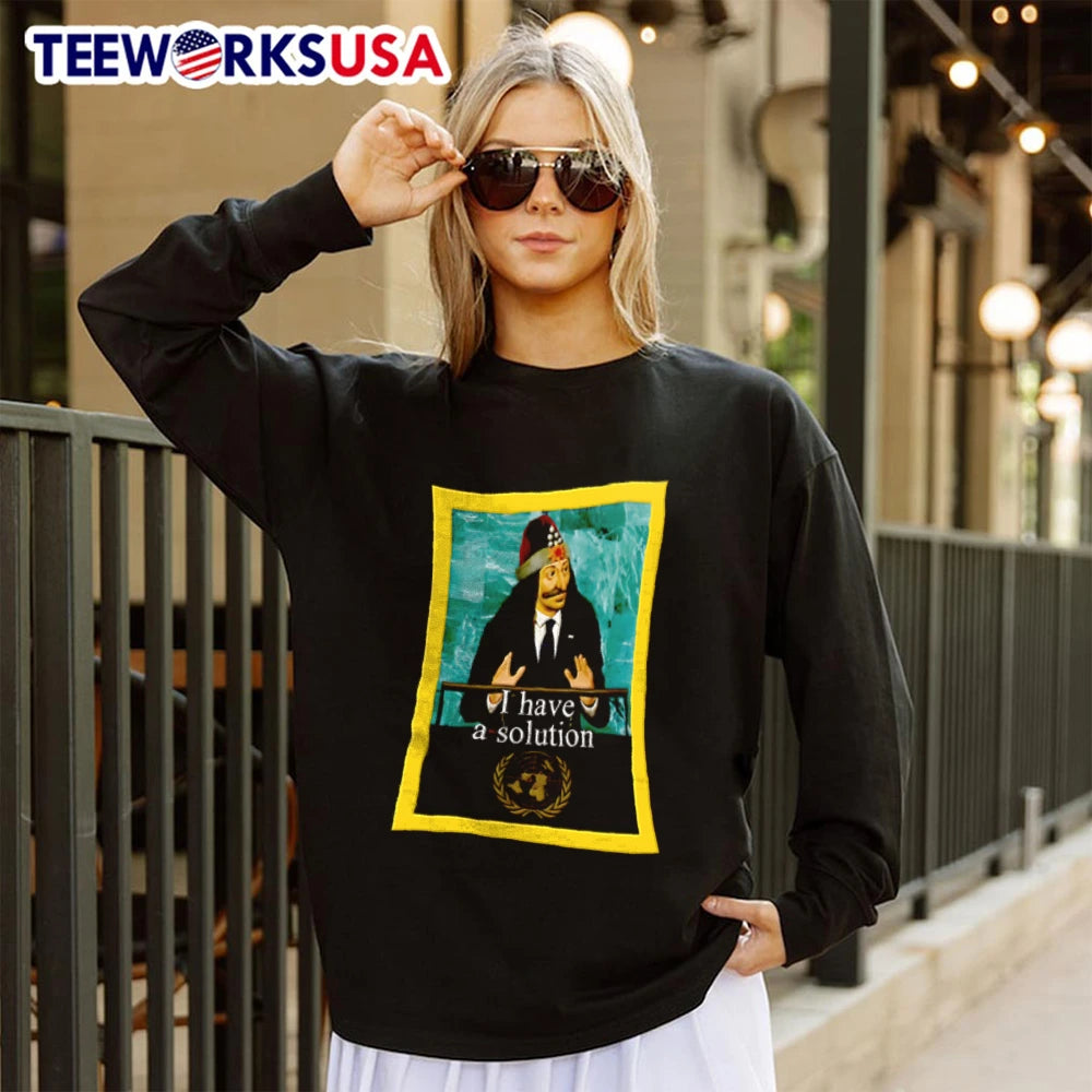 I Have A Solution Vlad The Impaler - Adult & Kids T-Shirts, Sweatshirts & Hoodies apparel design preview 4