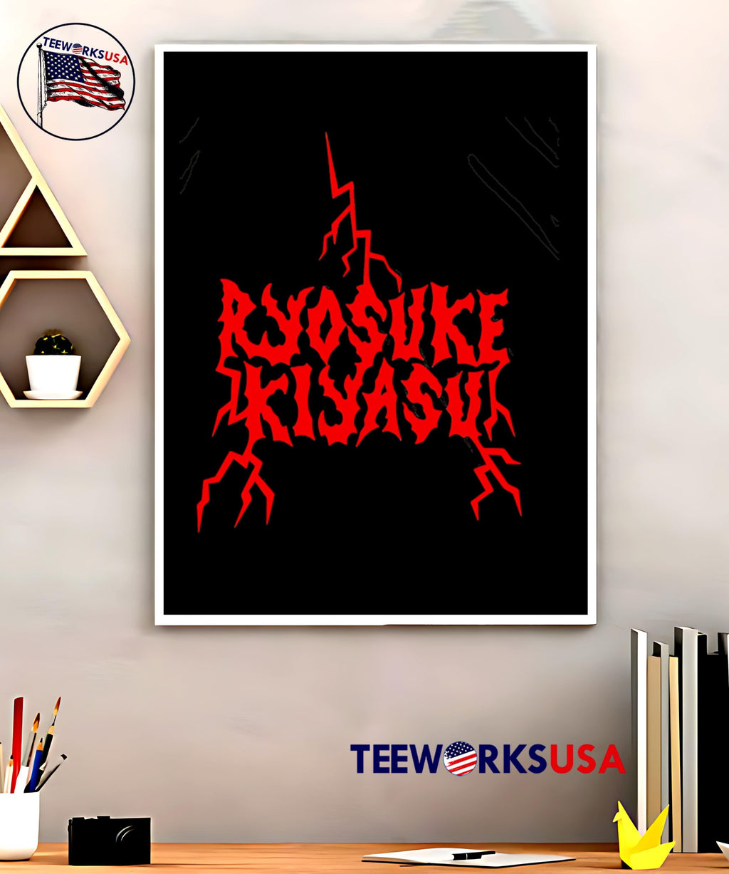 Ryosuke Kiyasu nightning design - Adult & Kids T-Shirts, Sweatshirts & Hoodies apparel design preview 5