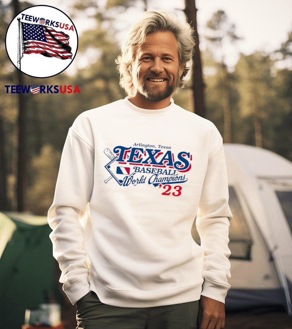 Arlington Texas baseball World Champions '23 - Adult & Kids T-Shirts, Sweatshirts & Hoodies apparel design preview 3