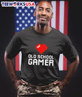 Old School Gamer - Adult & Kids T-Shirts, Sweatshirts & Hoodies apparel design preview 1