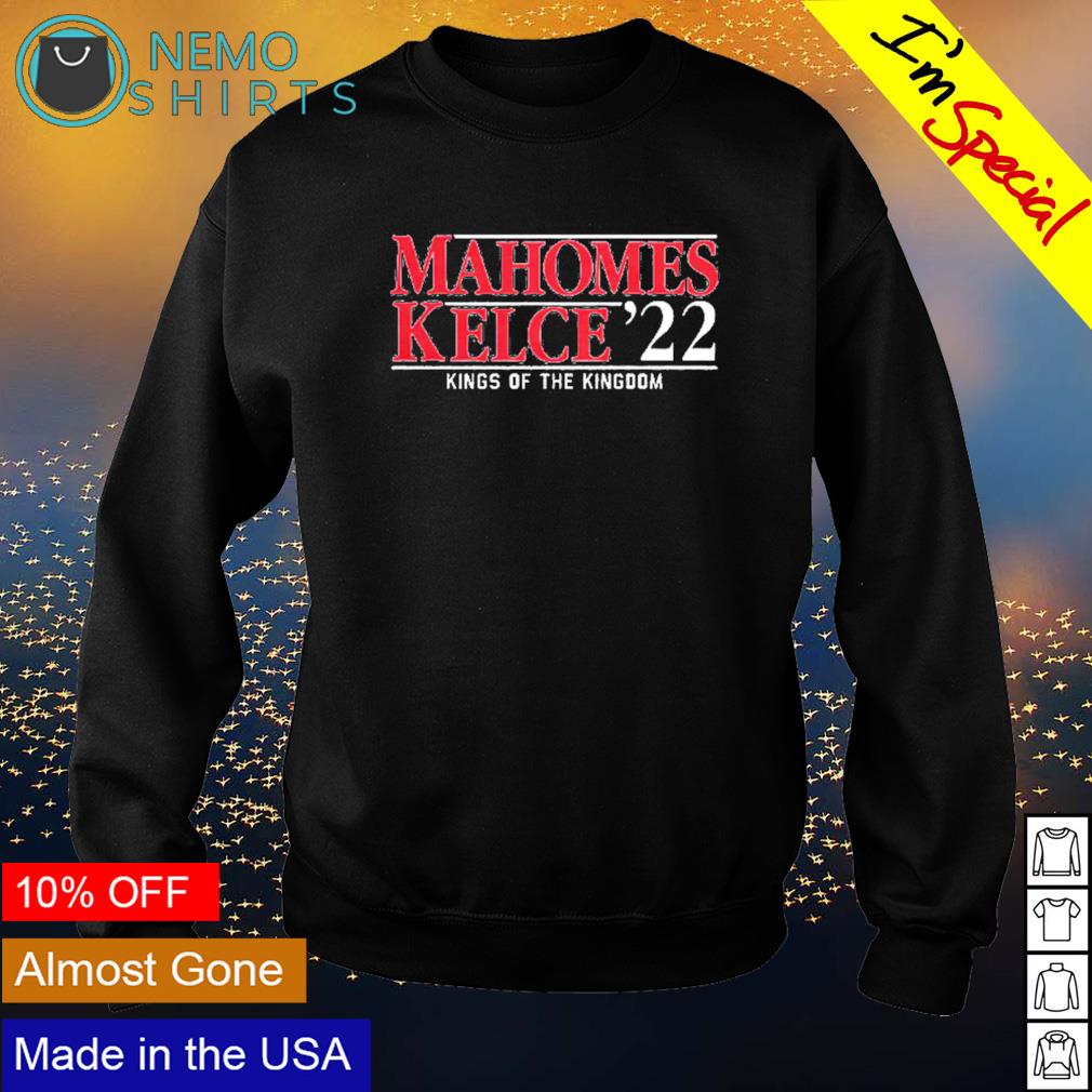 Patrick Mahomes and Travis Kelce '22 kings of the - Adult & Kids T-Shirts, Sweatshirts & Hoodies apparel design preview 4