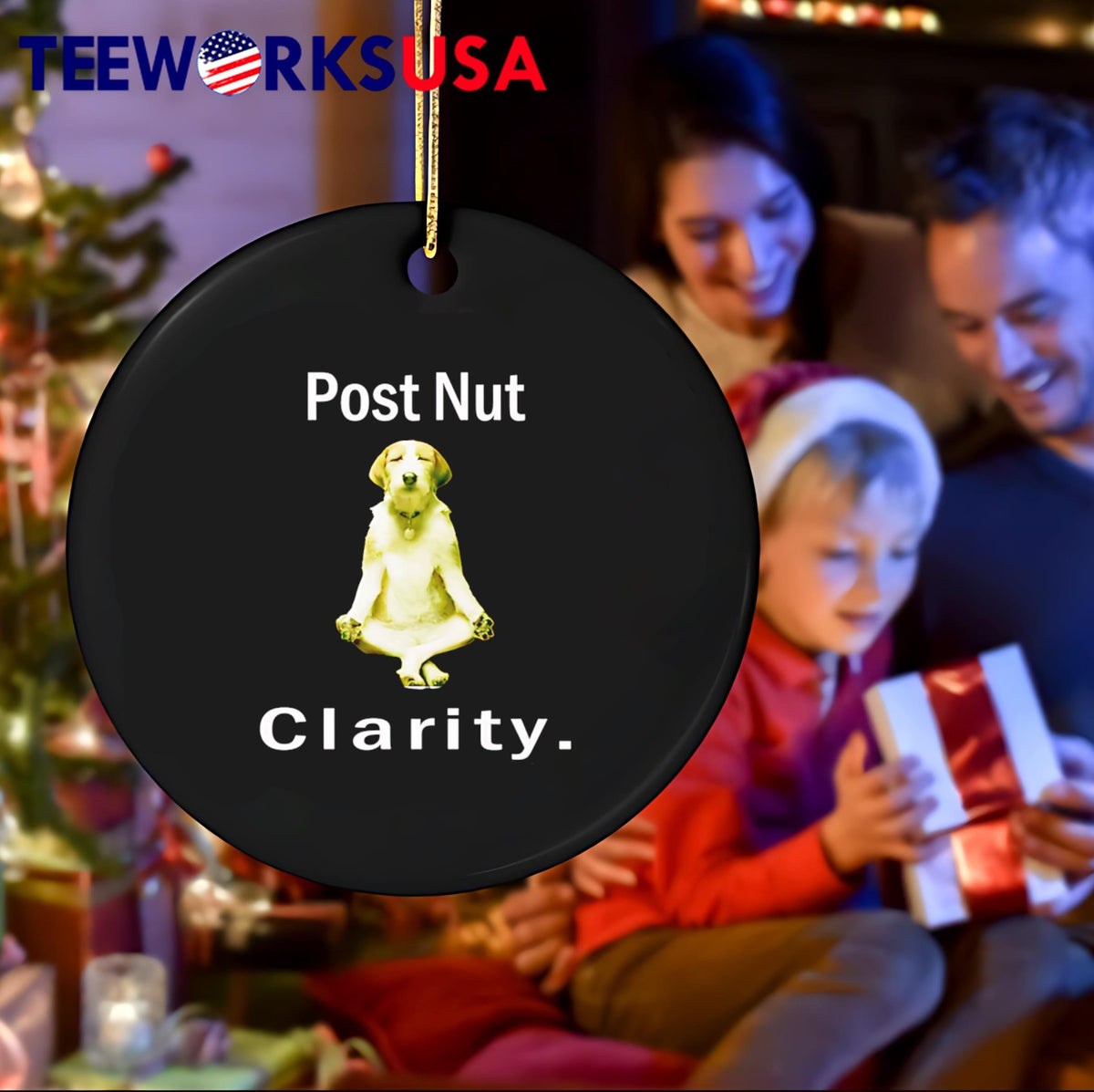 Post nut clarity dog - Adult & Kids T-Shirts, Sweatshirts & Hoodies apparel design preview 4