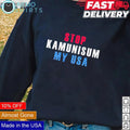 Stop Kamunism my USA - Adult & Kids T-Shirts, Sweatshirts & Hoodies apparel design preview 1