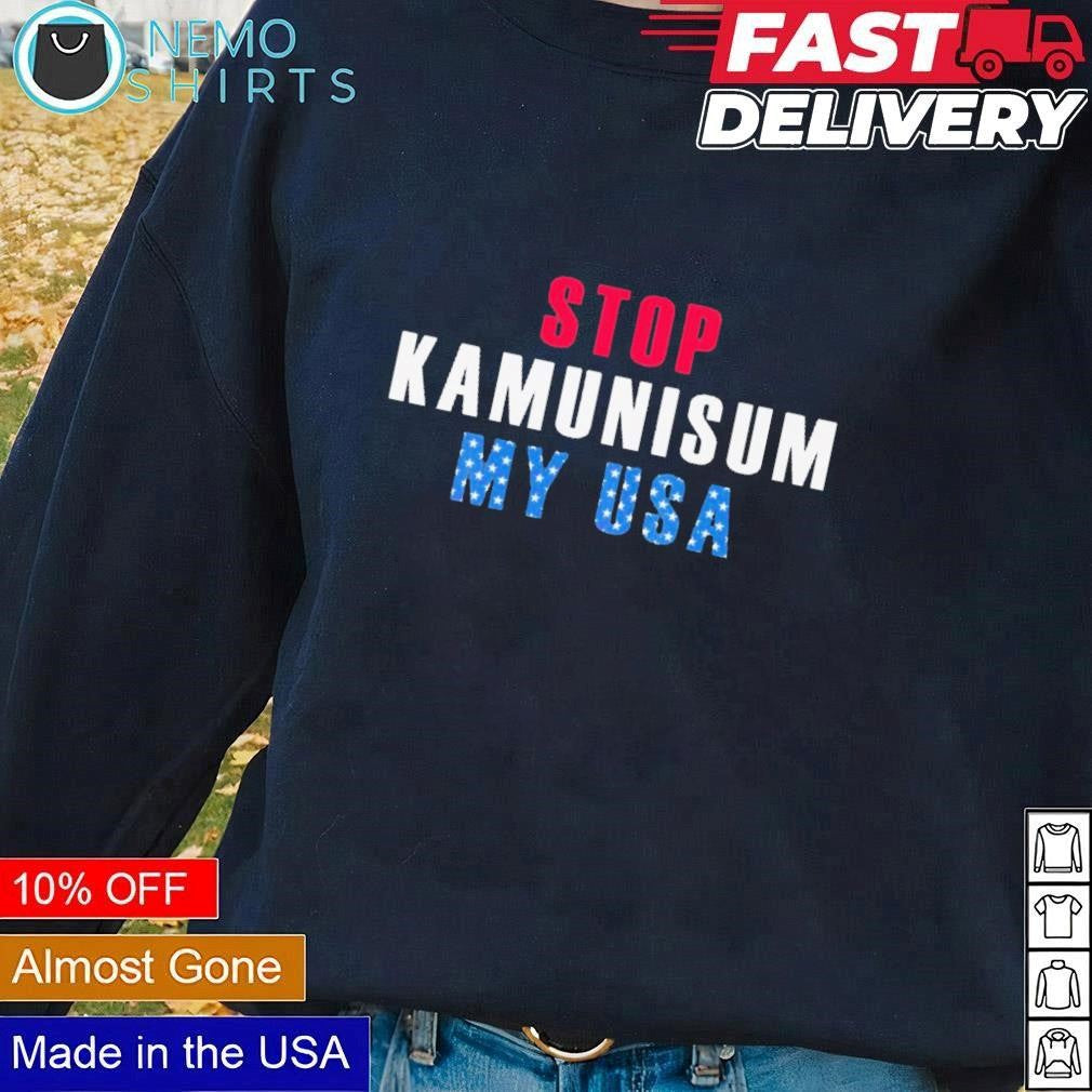 Stop Kamunism my USA - Adult & Kids T-Shirts, Sweatshirts & Hoodies apparel design preview 1
