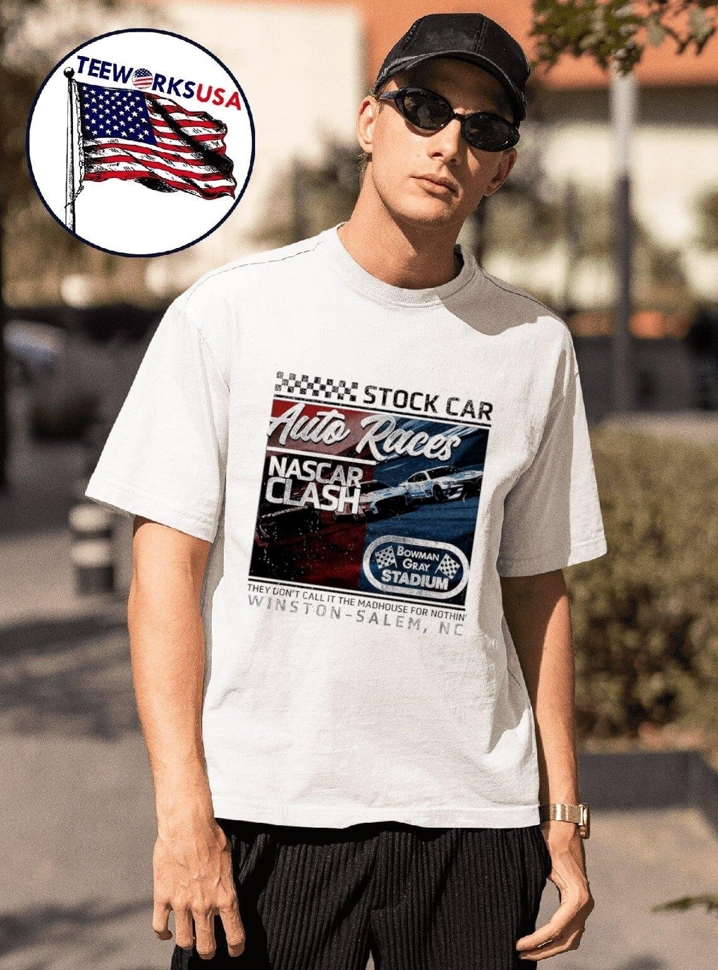 Stock car auto races Nascar Clash they don't call it - Adult & Kids T-Shirts, Sweatshirts & Hoodies apparel design preview 1