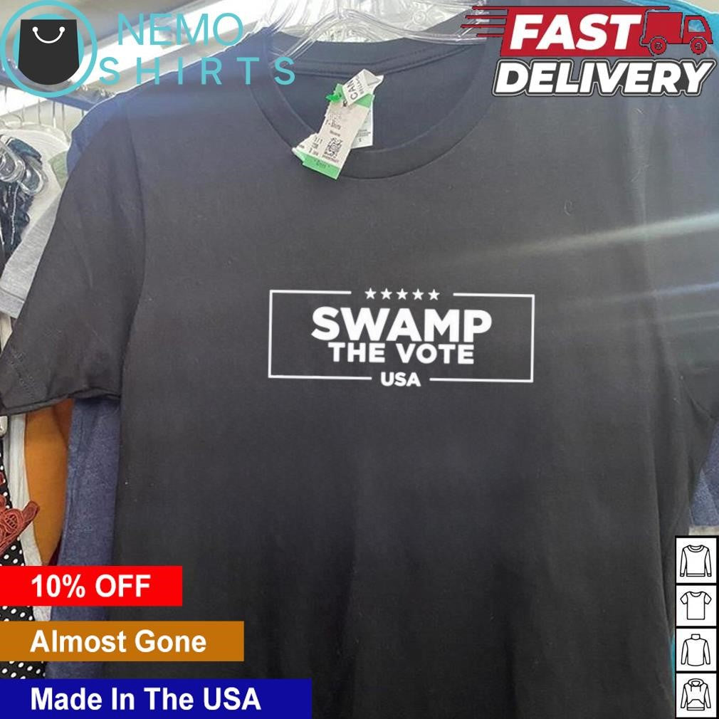 Swamp the vote USA 2024 Trump - Adult & Kids T-Shirts, Sweatshirts & Hoodies apparel design preview 5