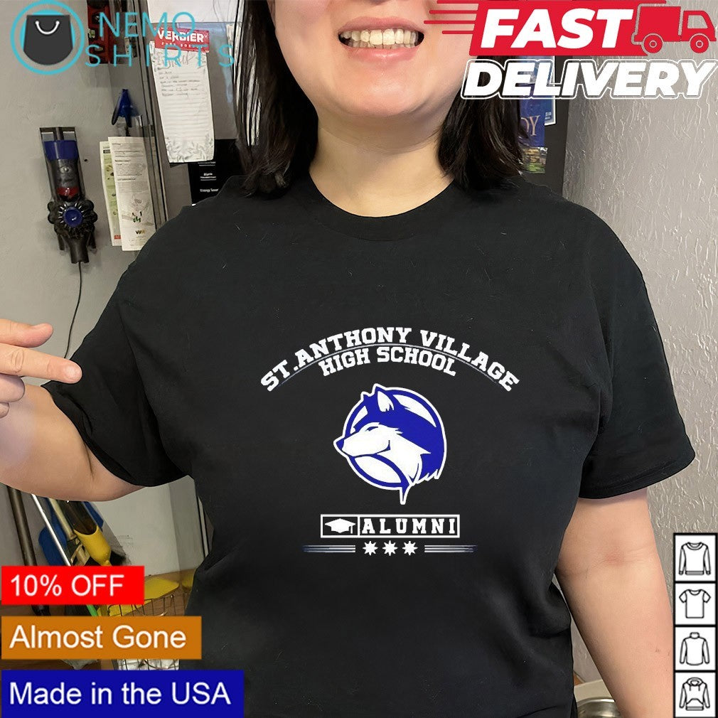 St. Anthony Village High School logo - Adult & Kids T-Shirts, Sweatshirts & Hoodies apparel design preview 2